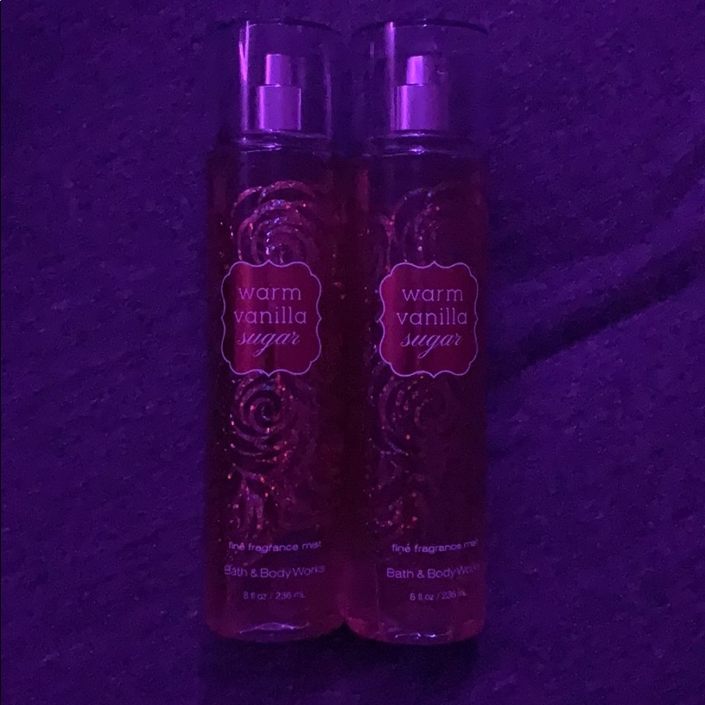 2 warm vanilla sugar mists